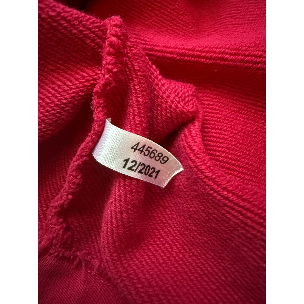 Outdoor Voices Doing Things Heart Graphic Sweatshirt Red Small - Picture 5 of 5